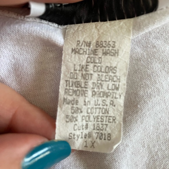 Jordan Taylor White cover up button front house dress women’s size 1X Vintage - Picture 11 of 12